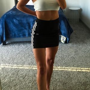 ADIDAS COTTON MINI SKIRT